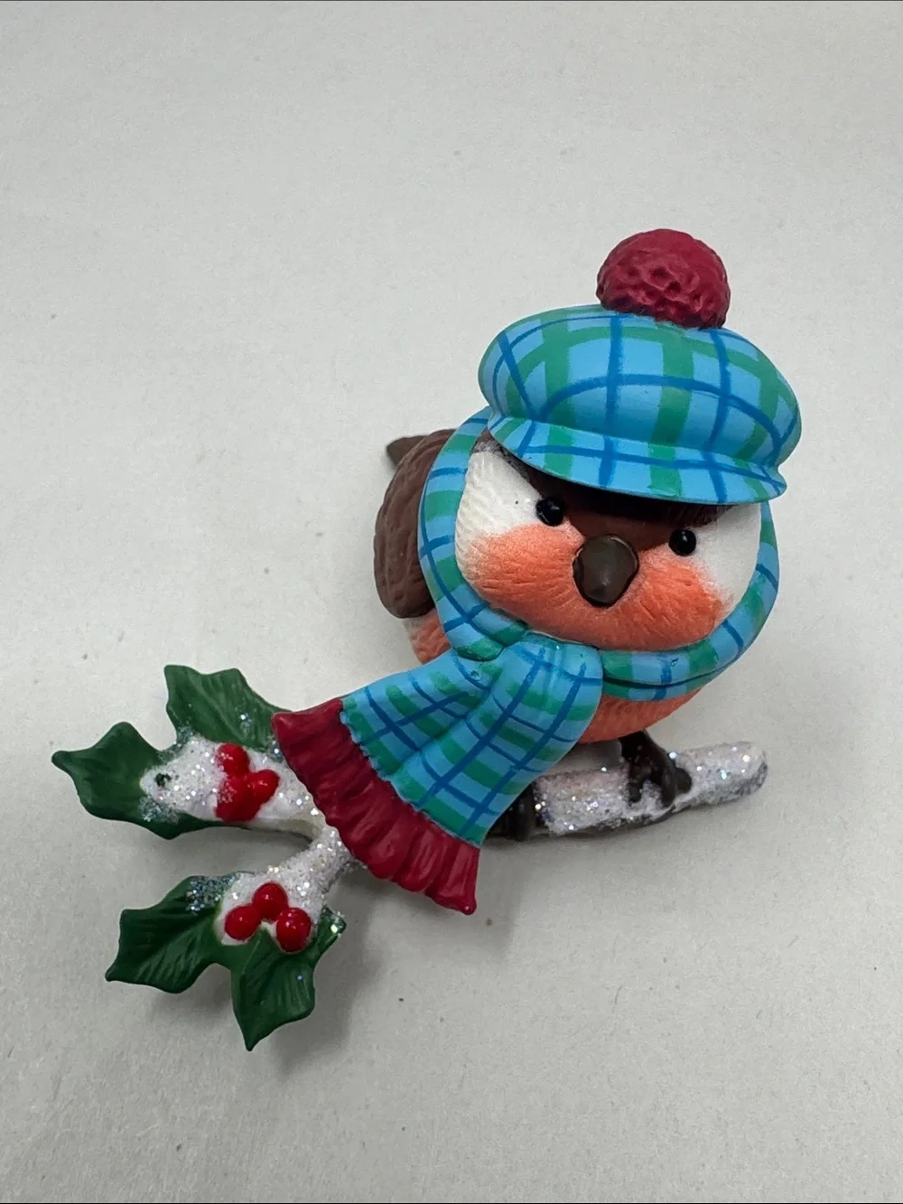 2019 HALLMARK CHRISTMAS ORNAMENT COZY CRITTERS #3 IN SERIES CHUBBY ROBIN BIRD